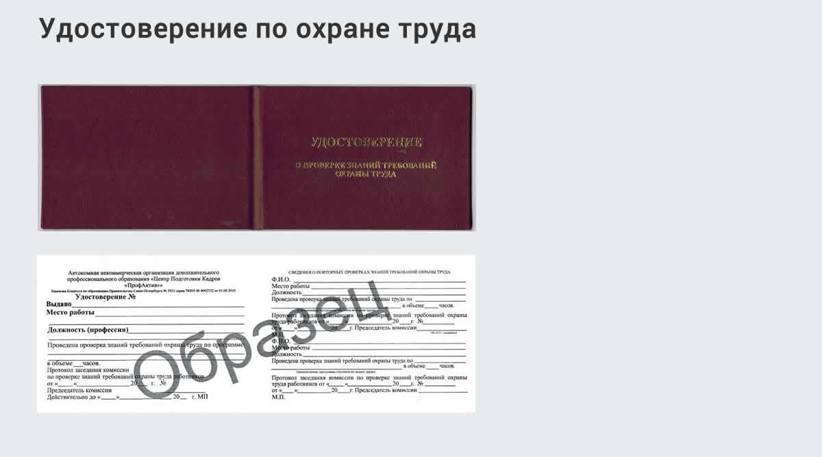  Дистанционное повышение квалификации по охране труда и оценке условий труда СОУТ в г. Пугачёв