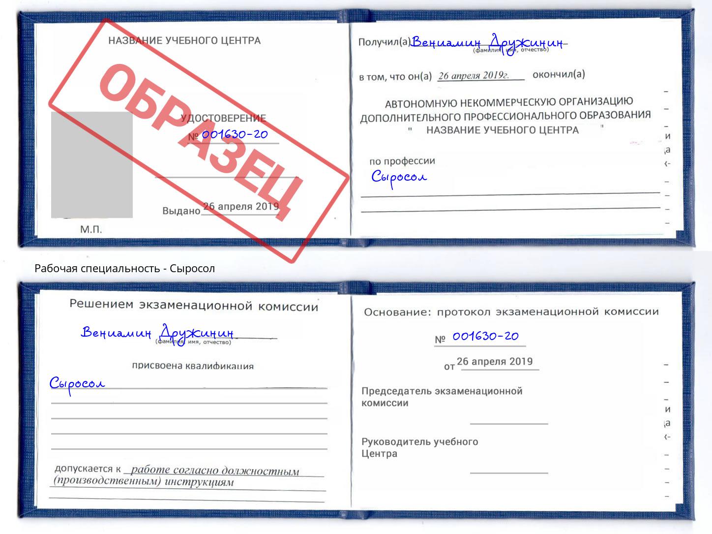Сыросол Пугачёв